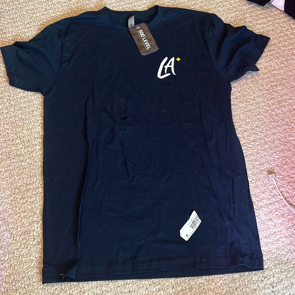 LA Galaxy Women’s Navy T-Shirt MLS Soccer